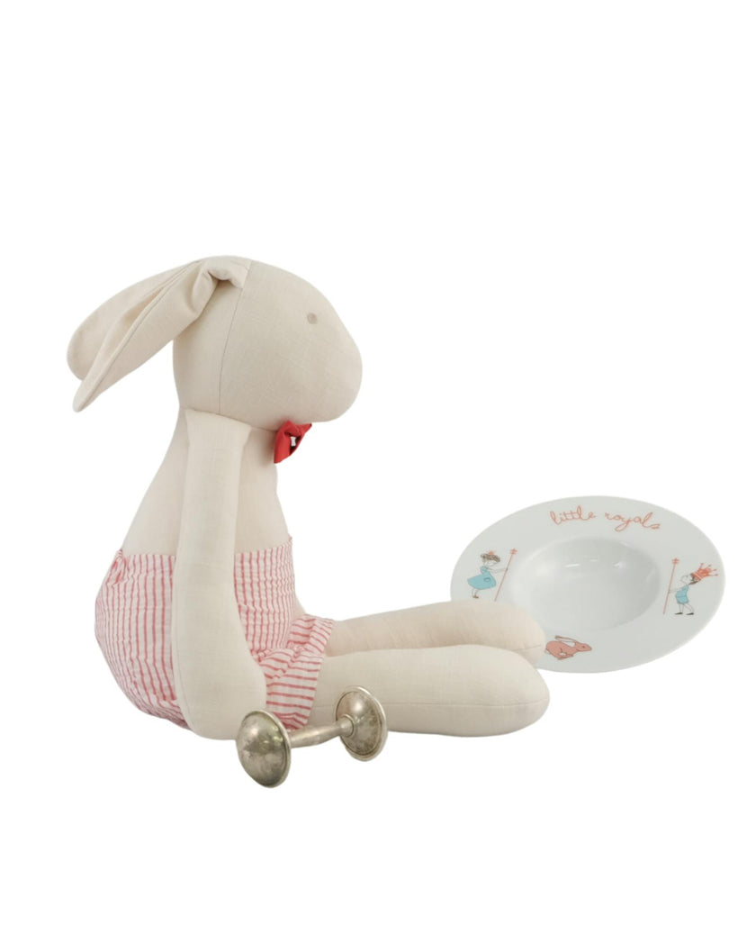 Arthus The Rabbit | Red-Striped Linen Pants