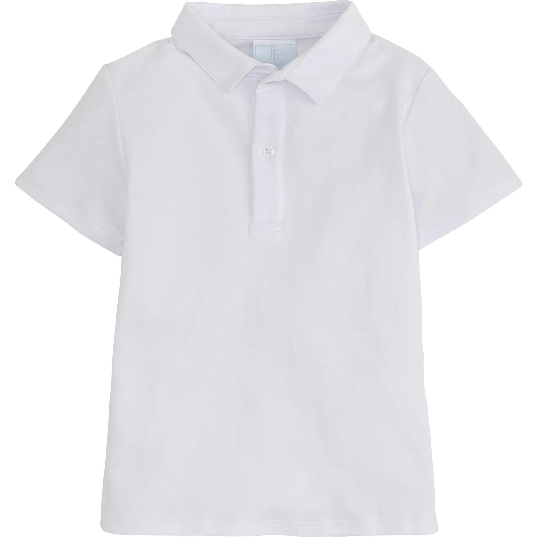 Short Sleeve Polo - White