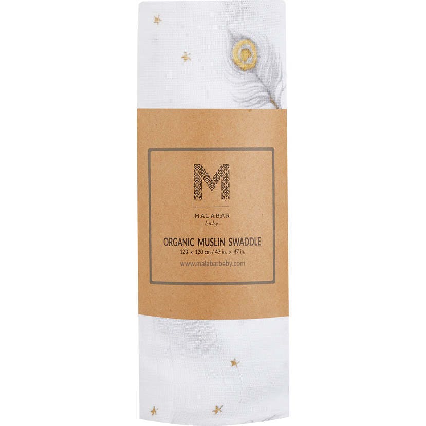 Organic Cotton Muslin Swaddle