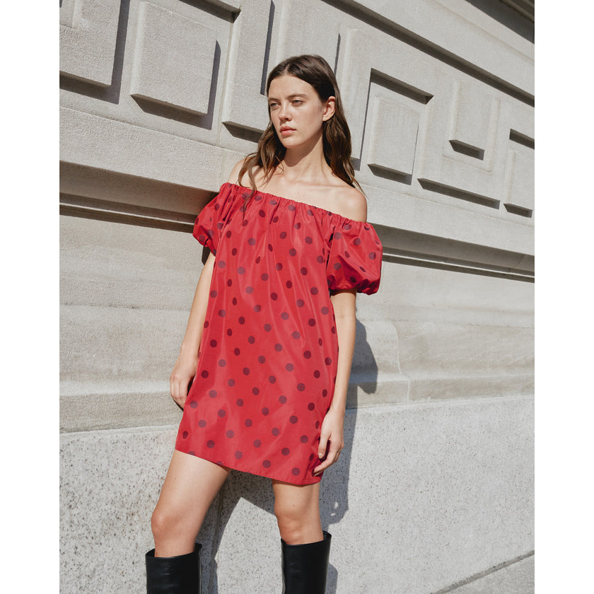 Women's Amaris Dress, Dots