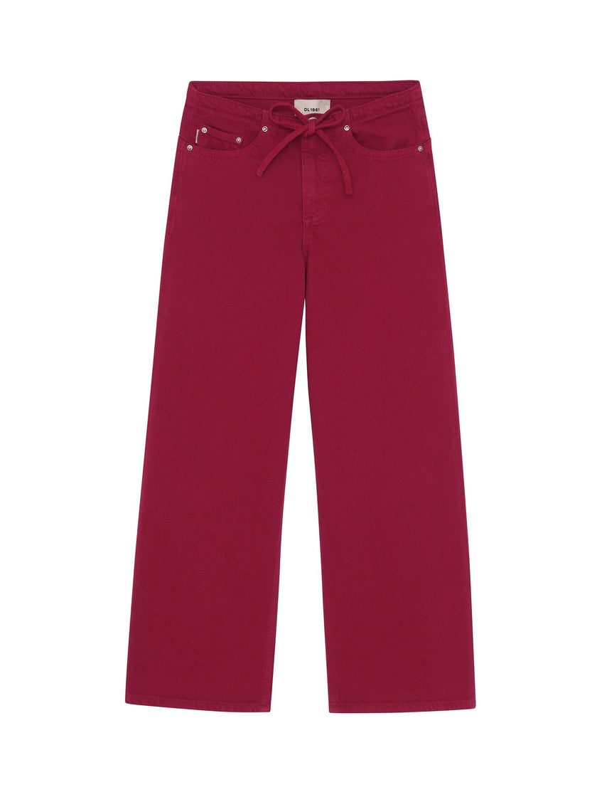 Frankie Low-Slung Wide Leg Jeans | Rouge