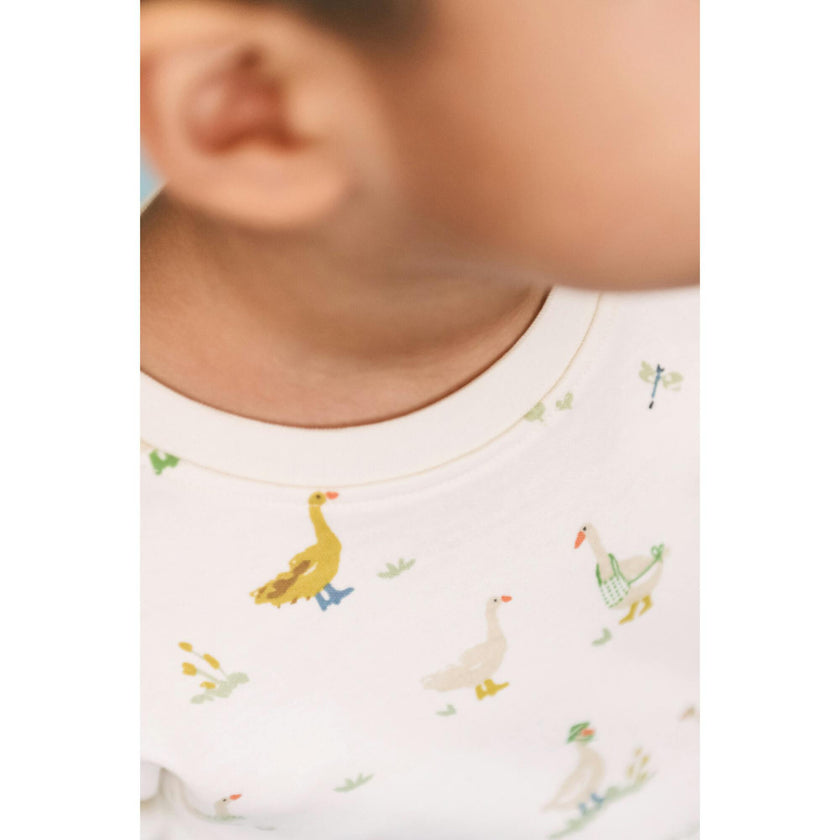 Dropped Shoulder Long Sleeve Top