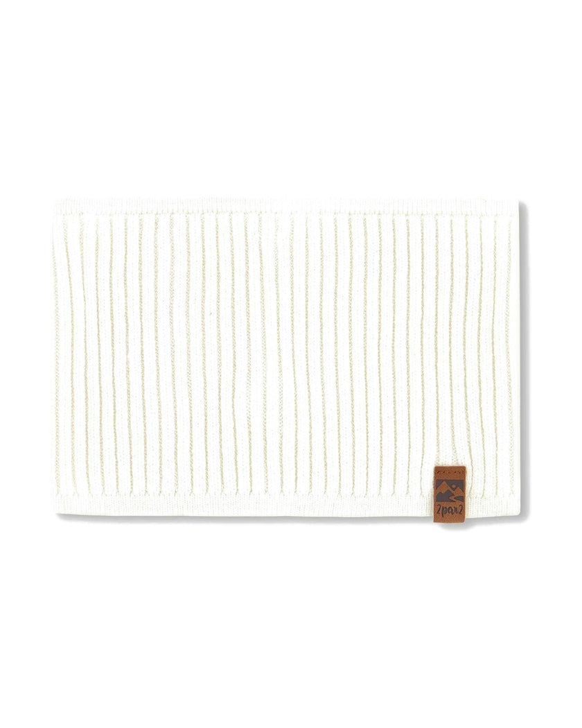 Knit Neck Tube Off White