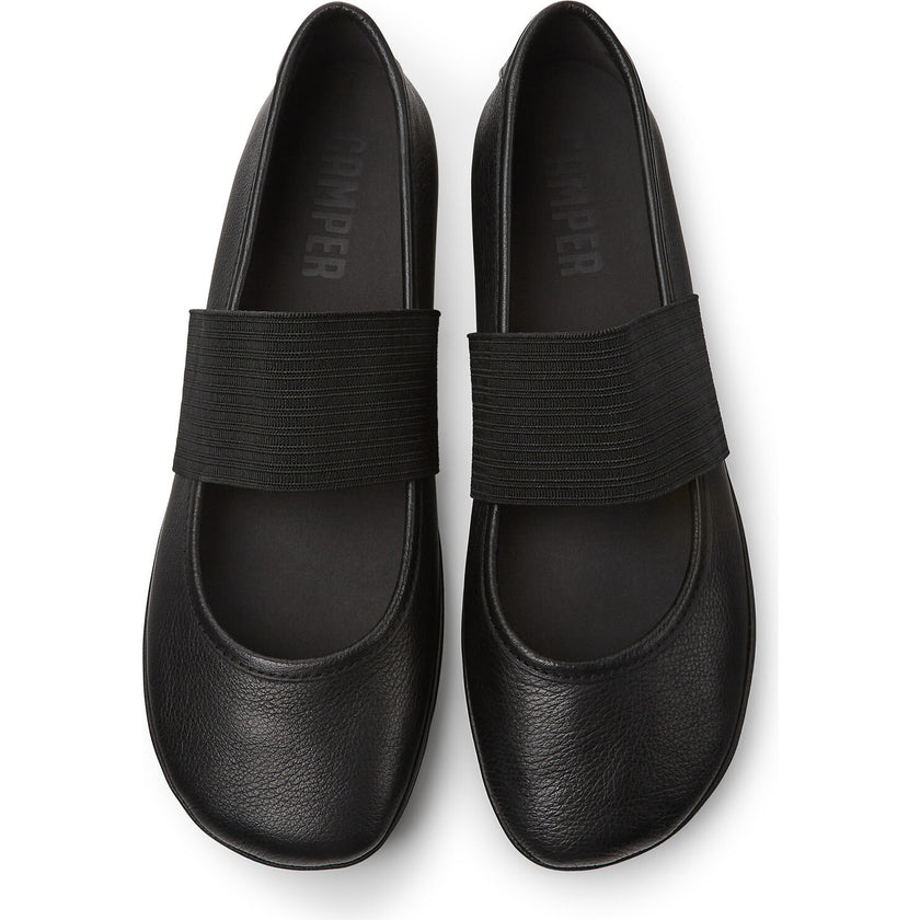 Women's Right Ballerinas, Black