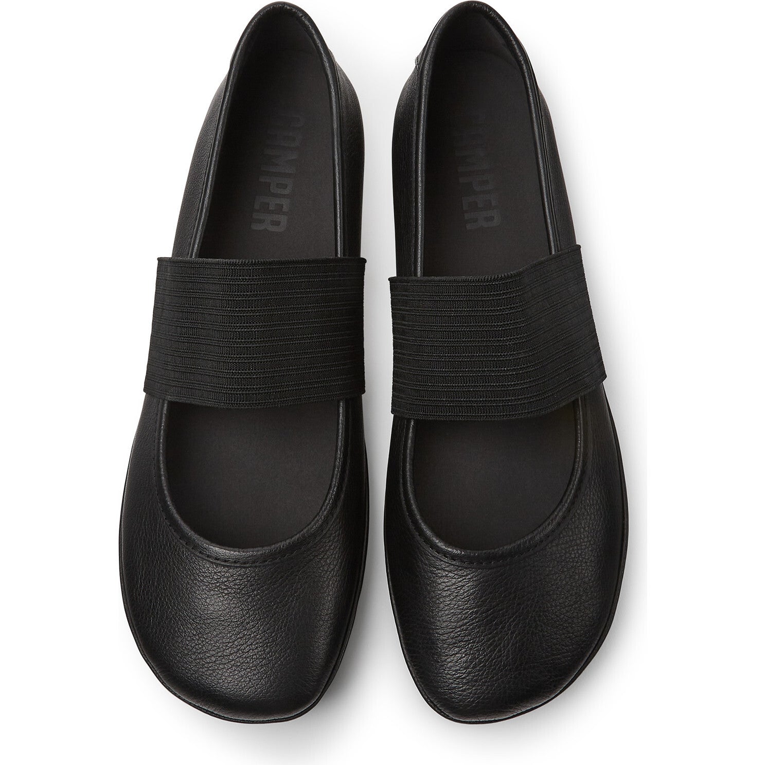 Women's Right Ballerinas, Black
