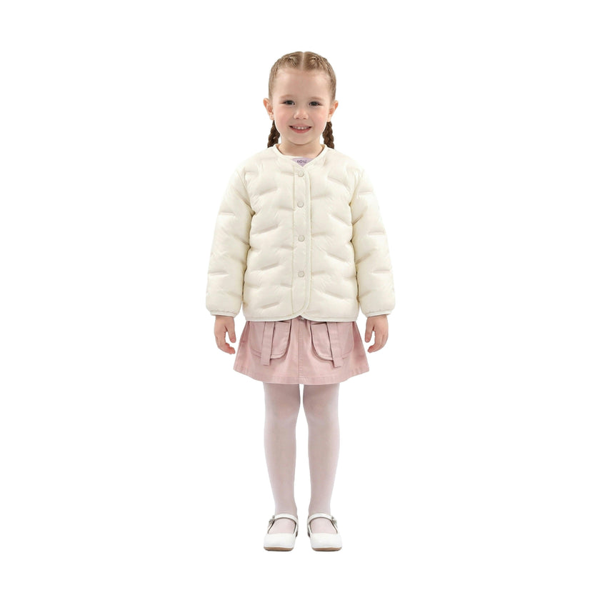 White Quilted Jacket