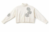 Cropped Knit Turtle Neck