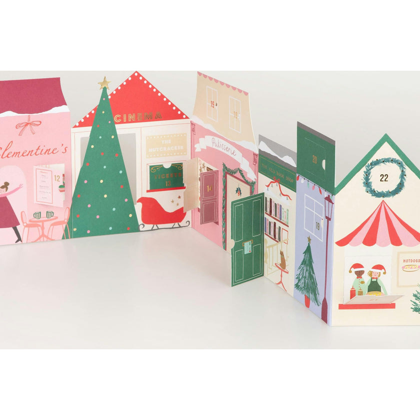 Christmas Street Concertina Advent Calendar