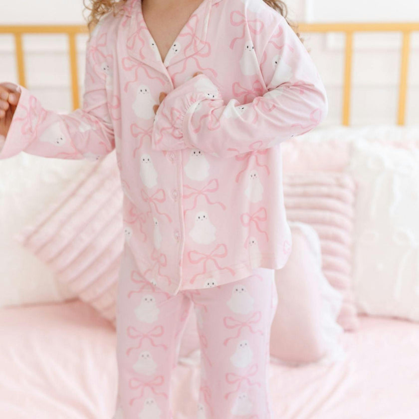 Coquette Ghost Halloween Lounge Set
