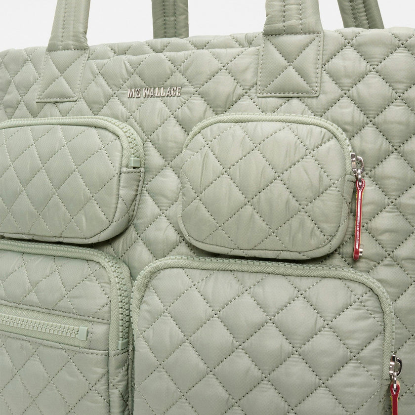 Agave Green Large Metro Travel Tote III