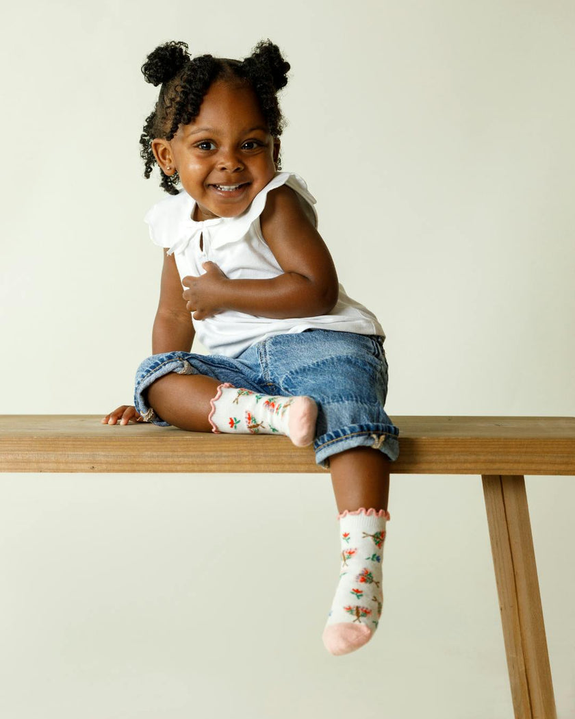 Mayflower Socks, Pink