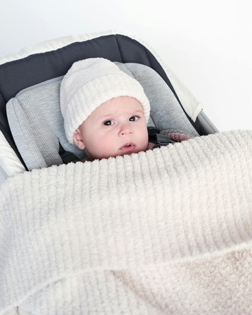 Cushy Ribbed Blanket • Fuzzy