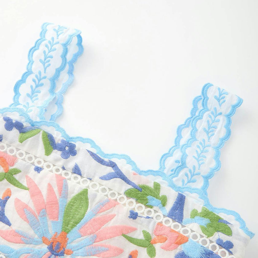Sarah Embroidered Top