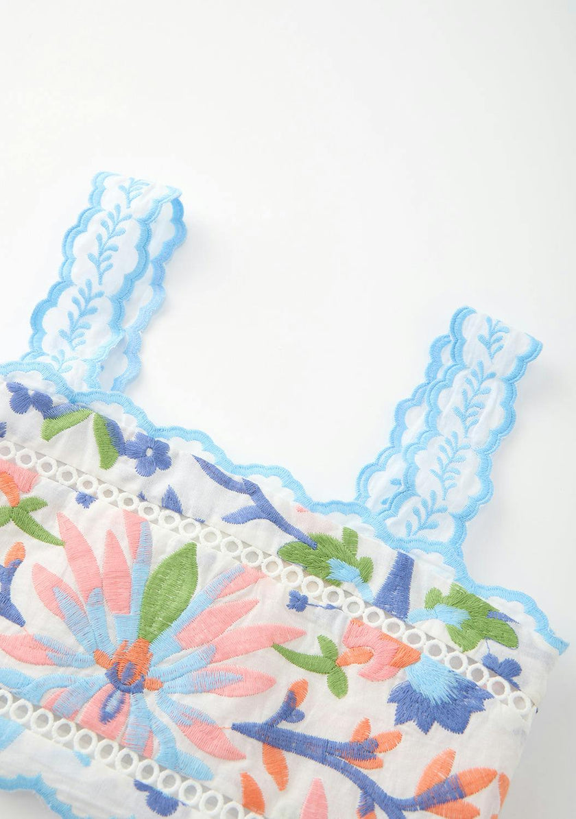 Sarah Embroidered Top