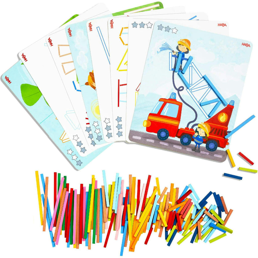 Stabix Wooden Arranging & Matching Game