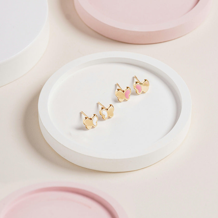 Pink Hudson Studs