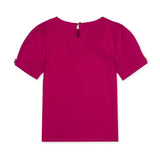 Organic Puff Sleeve Knit Top