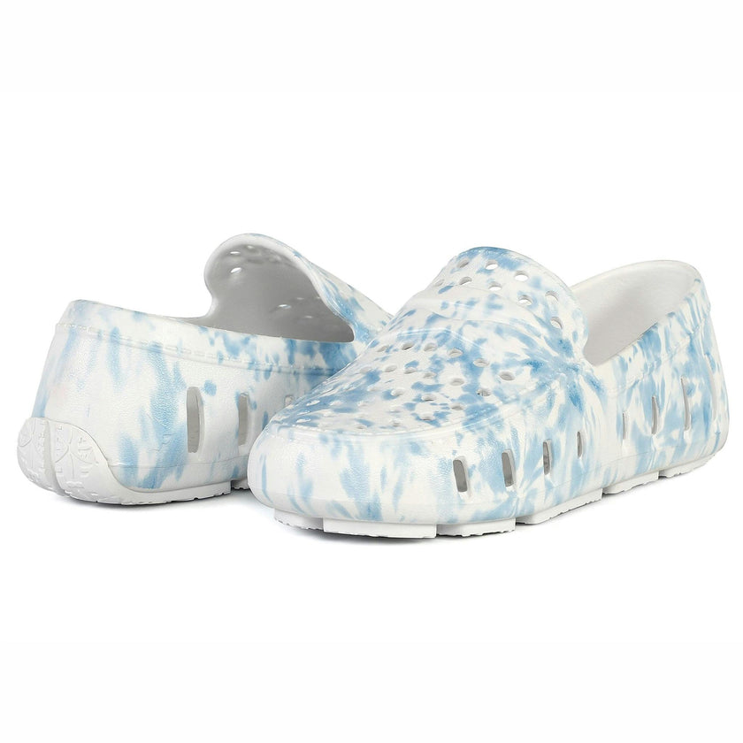 KIDS BLUE TIE DYE/BRIGHT WHITE PRODIGY PRINT