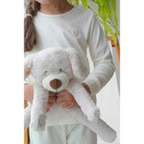 Boy Grey Pajama Set in Pima Cotton