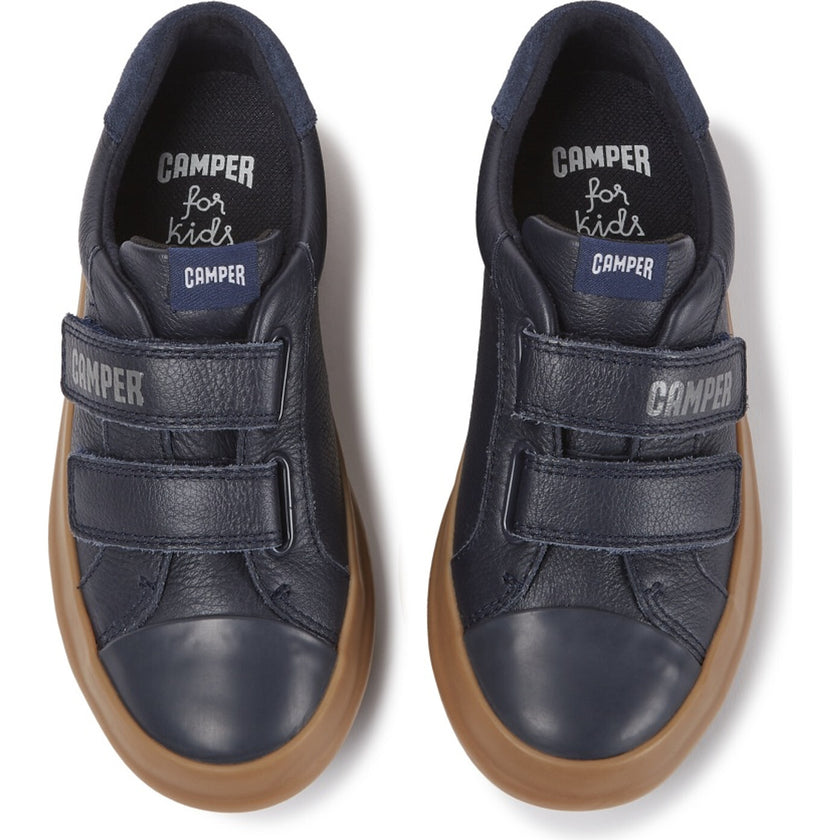 Kids Pursuit Leather Sneaker, Blue