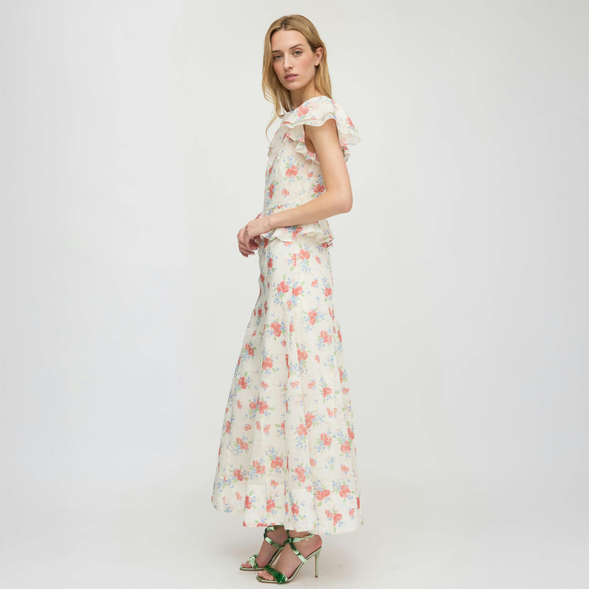 The Halston Dress - Sunburst Blossoms