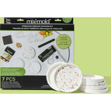 Brea Reese Mix2Mold Terrazzo Ceramic Coaster Kit - DIY 6 Coasters