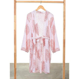Block-Printed Cotton Women'S Robe