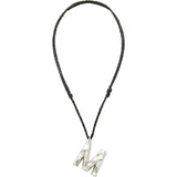 Grande Monogram Necklace in Silver