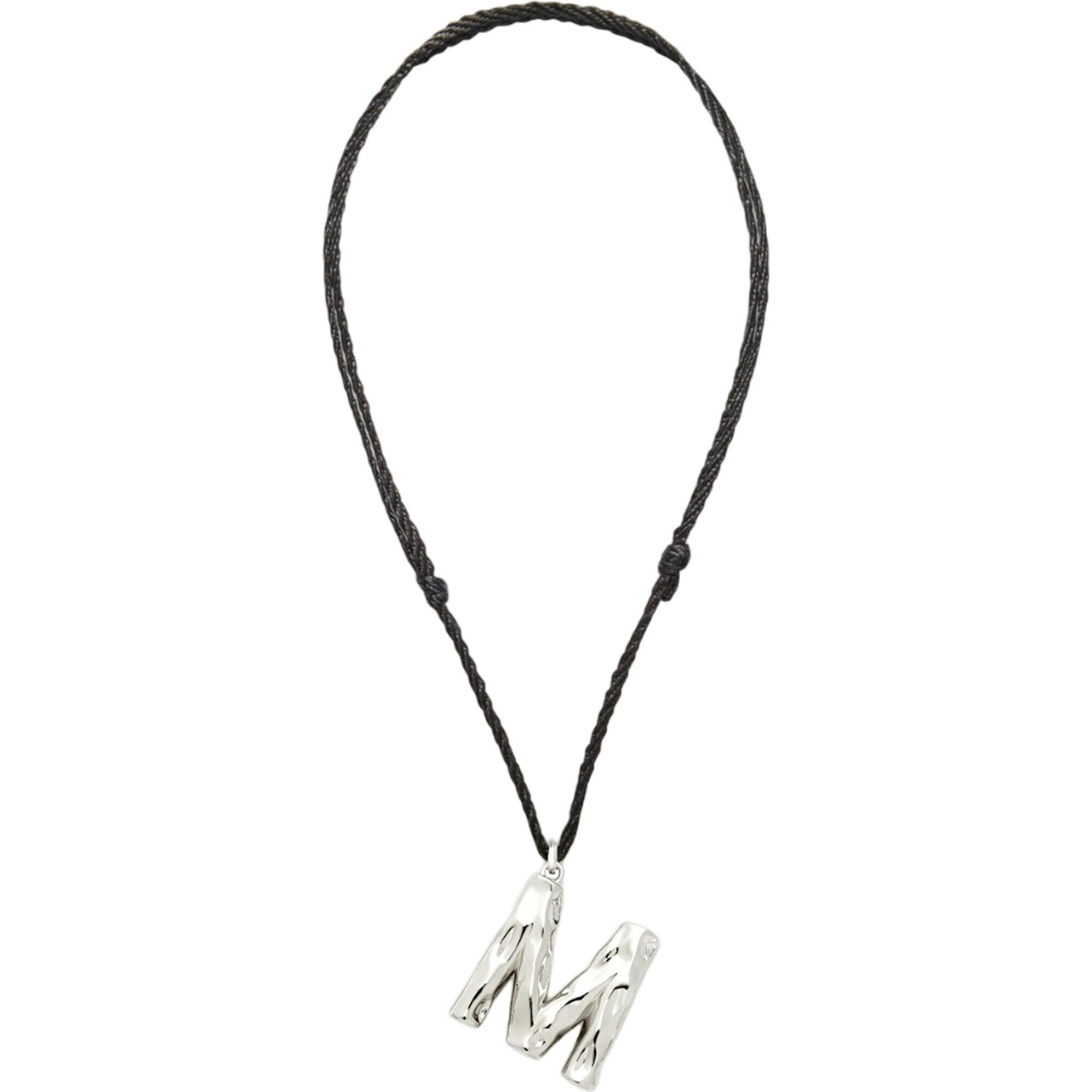 Grande Monogram Necklace in Silver