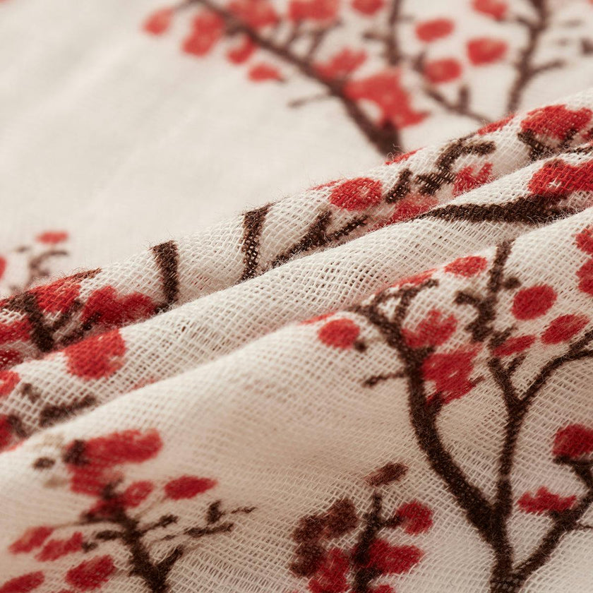 Winterberry Organic Cotton Crib Sheet
