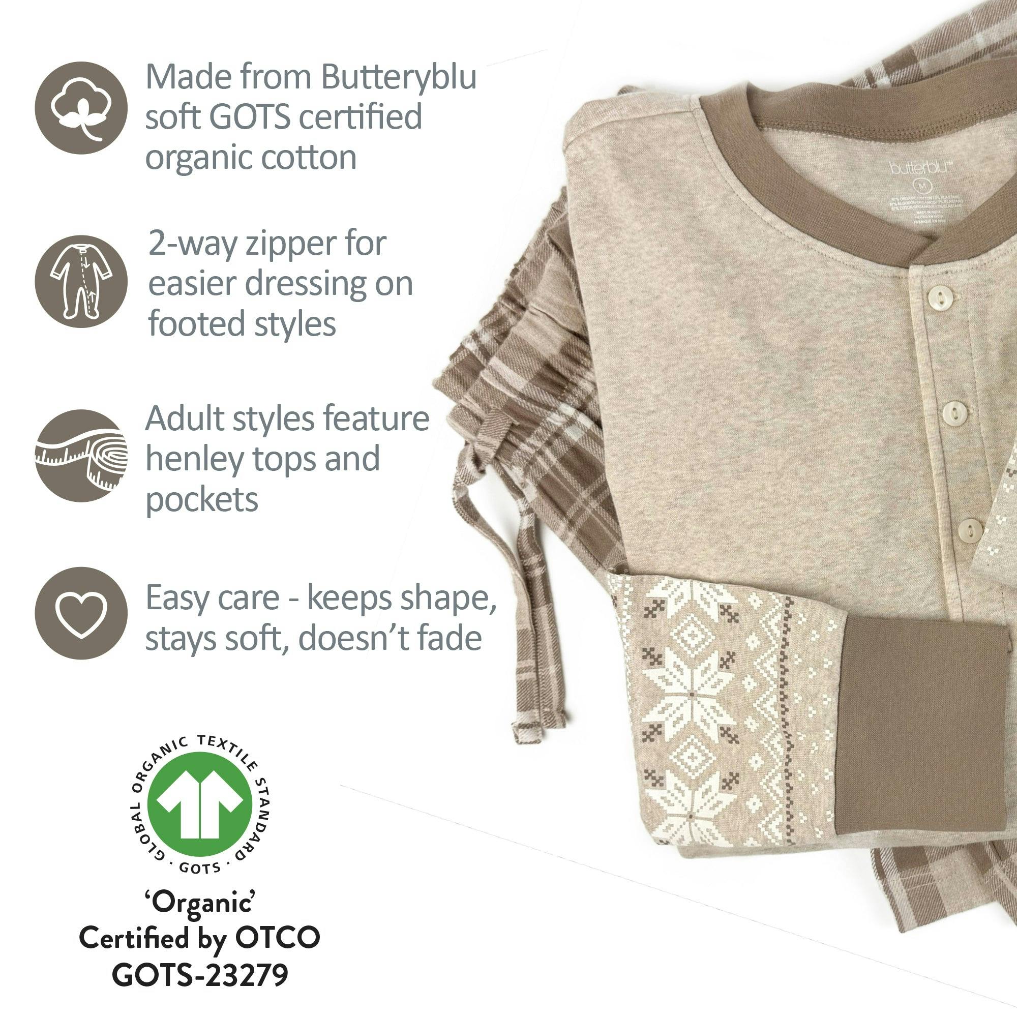 FAIR ISLE + FLANNEL Matching Family Christmas Pajamas