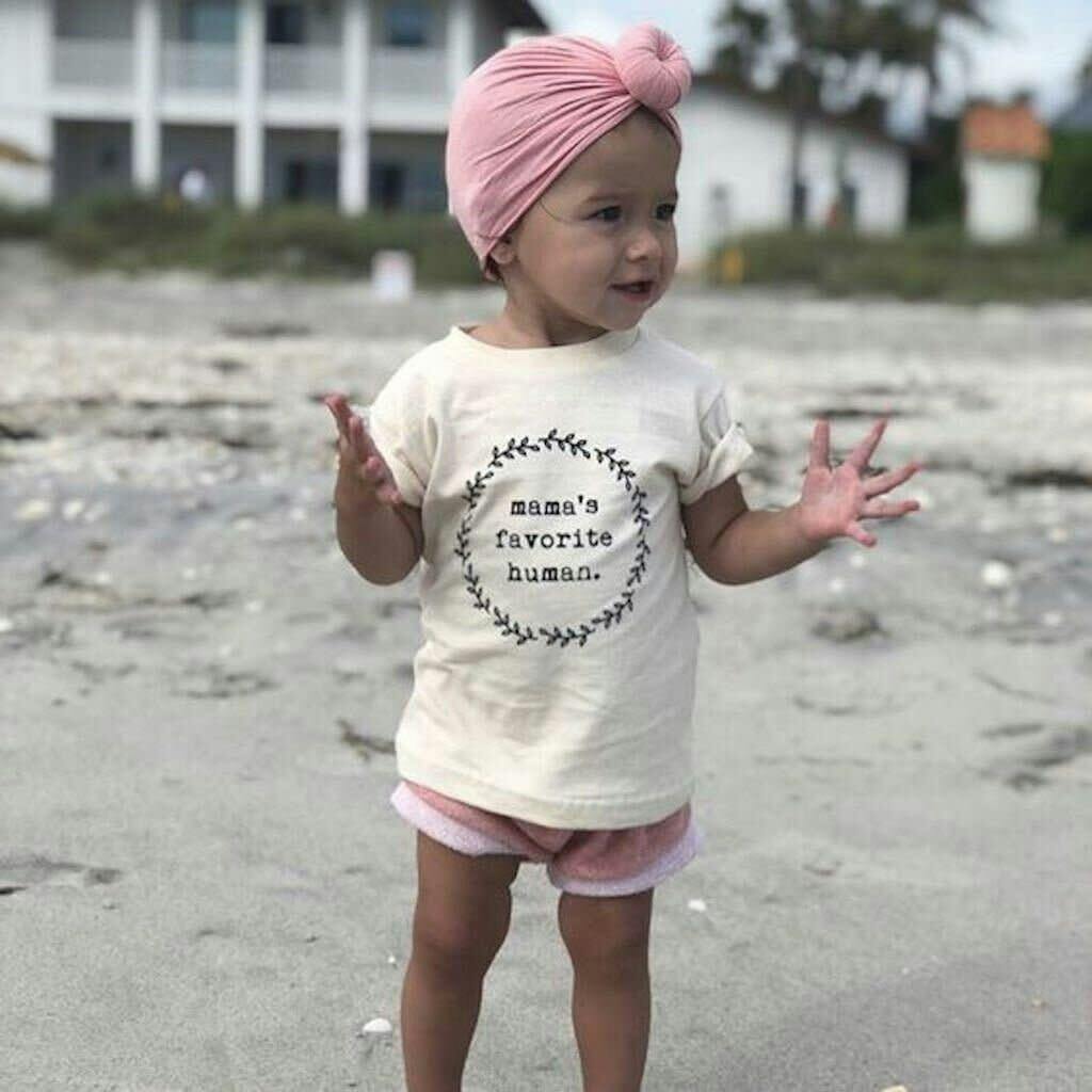 Mamas Favorite Human Organic Kids T-shirt