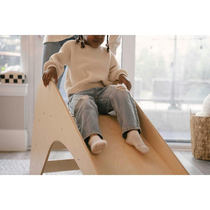 Toddler Wooden Slide Play Ramp
