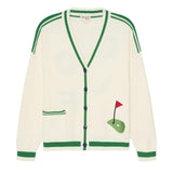Emily Varsity Cardigan - Golf