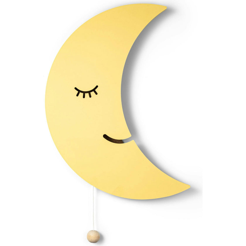 LumiDreams Wall Light - Kid's Decor Nightlight Moon