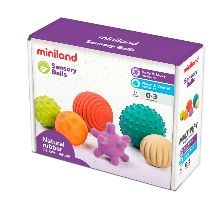 ECO Sensory Balls - 6 Piece Set
