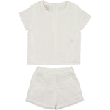 Striped Faux Tab Boys 2Pc Set