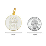 Nap Hard Play Hard Pet ID Tag