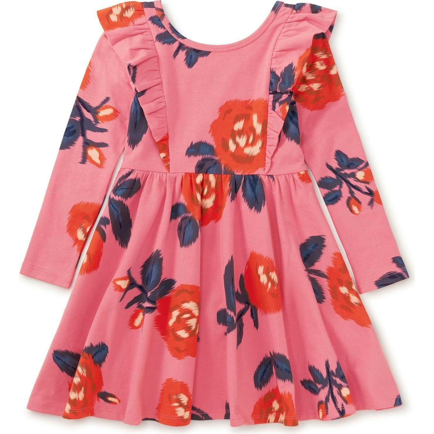 Ruffle Shoulder Ballet Dress
