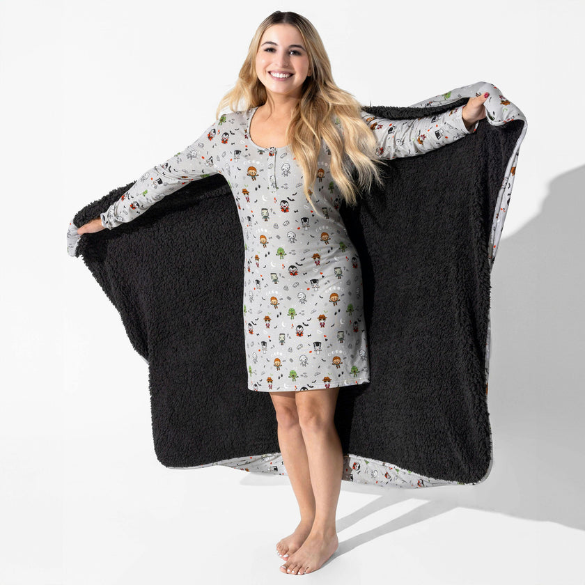 Little Monsters Bamboo Women's Nightgown