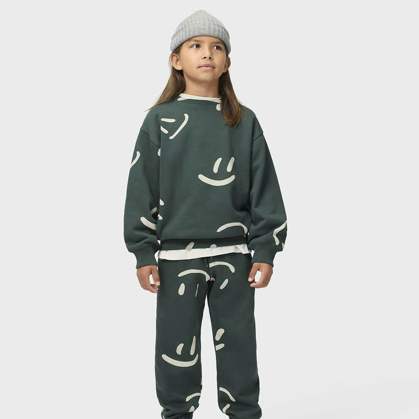 Molo Monti Big Smiles Taxus Sweatshirt