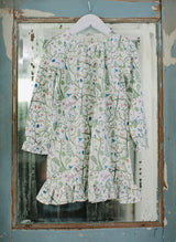 Sunday Morning Lounge Dress - Tropical Garden