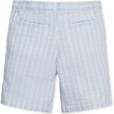 Organic Seersucker Short, Blue