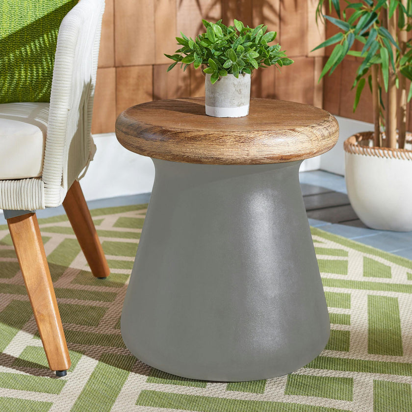 Indoor & Outdoor Button Accent Stool