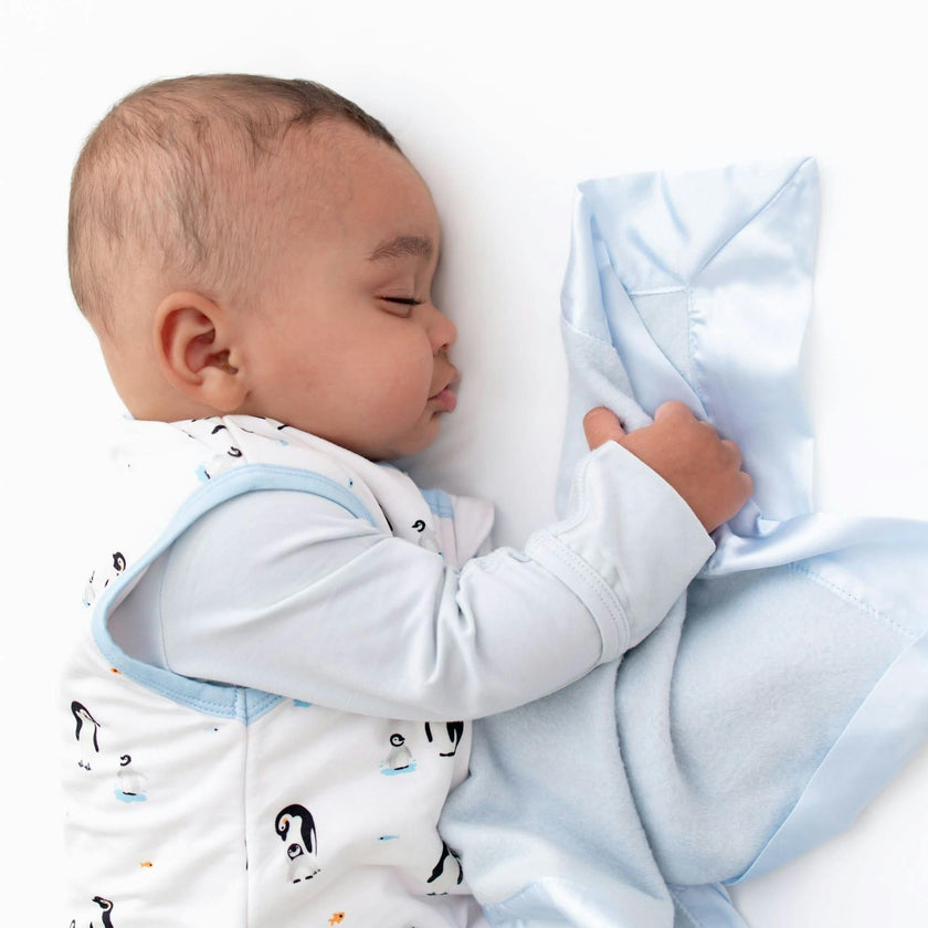Blue Plush Security Blanket