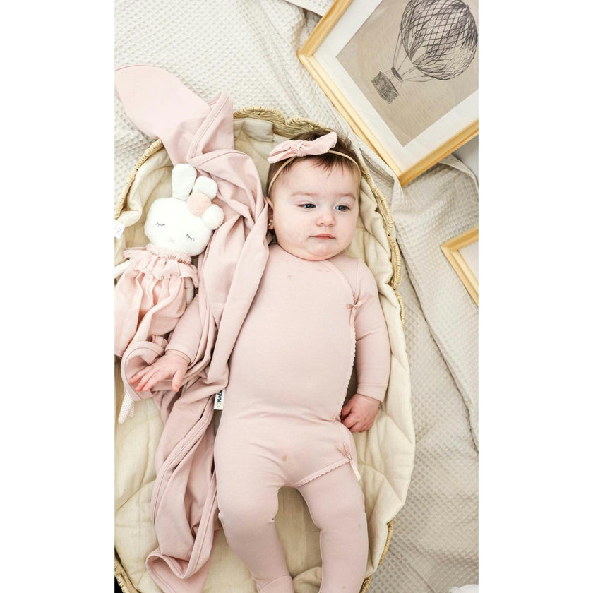 Bow Wrap Footie