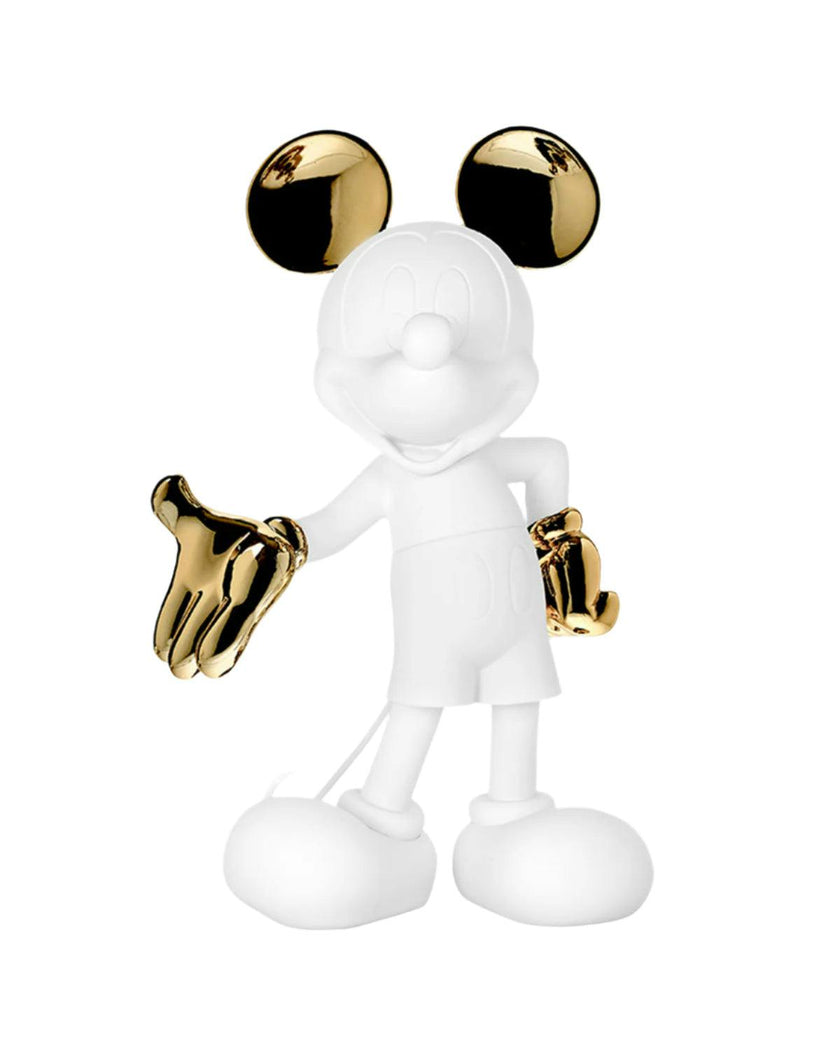 Mickey Mouse WELCOME White & Gold 24in