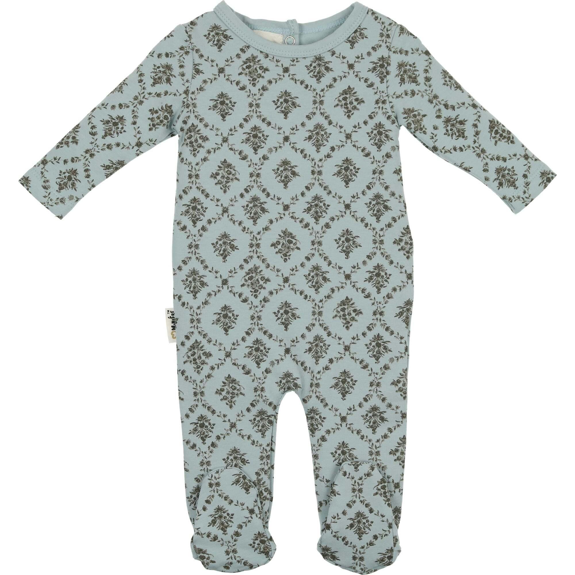 Vintage Victorian Long Sleeve Footie