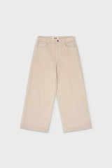 Organic Cotton Corduroy Wide Leg Pant