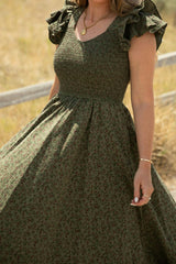 Hattie Dress in Woodland Floral